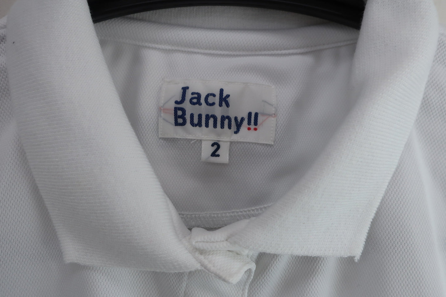 Jack Bunny(ジャックバニー) 半袖ポロシャツ 白 レディース 2 263-9260662 A-3