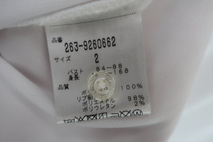 Jack Bunny(ジャックバニー) 半袖ポロシャツ 白 レディース 2 263-9260662 A-8