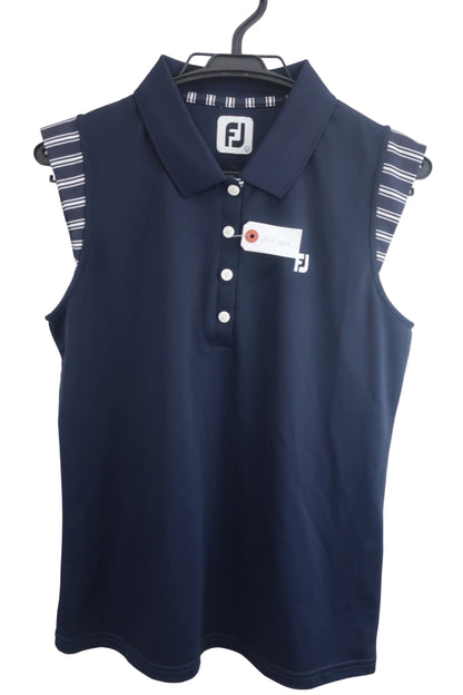FOOTJOY(フットジョイ) ノースリーブポロシャツ ネイビー レディース L FJW-S20-S13 B-1