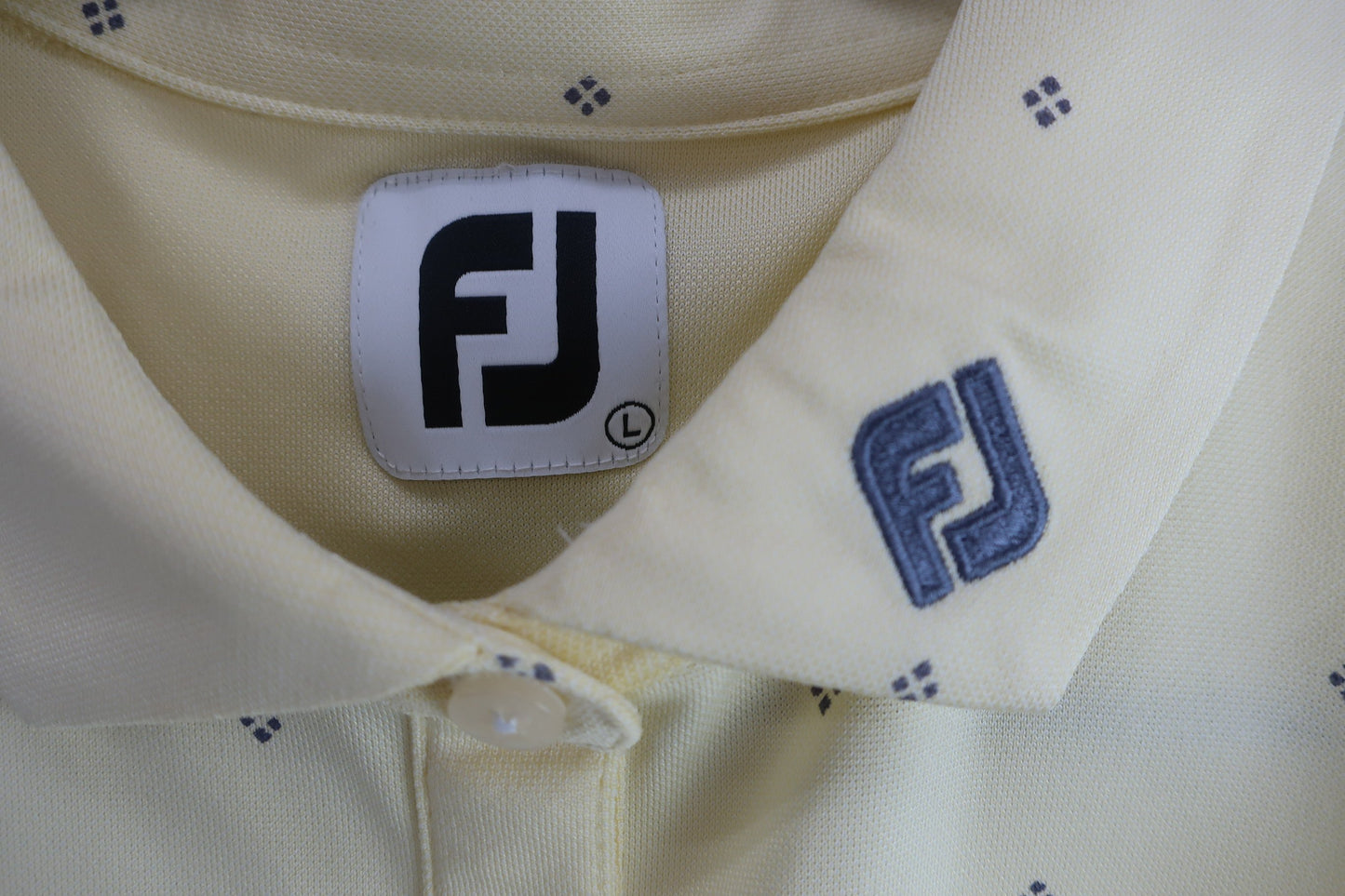 FOOTJOY(フットジョイ) 半袖ポロシャツ 黄色系クリーム レディース L FJW-S20-S03 A-2