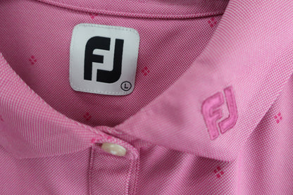 FOOTJOY(フットジョイ) 半袖ポロシャツ ピンク レディース L FJW-S20-S03 A-2
