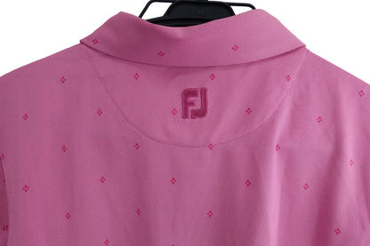 FOOTJOY(フットジョイ) 半袖ポロシャツ ピンク レディース L FJW-S20-S03 A-6