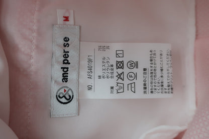 and per se(アンパスィ) スカート ピンク総柄 レディース M AFS4019F1 N-7