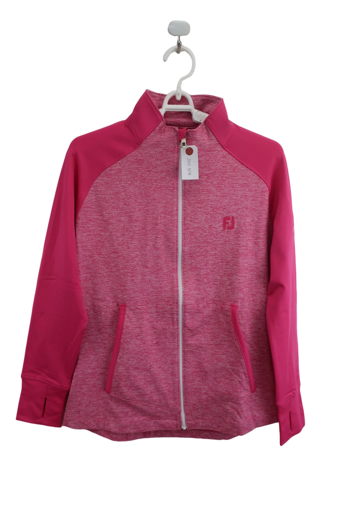 FOOTJOY(フットジョイ) フルジップトレーナー ピンク レディース M A-1