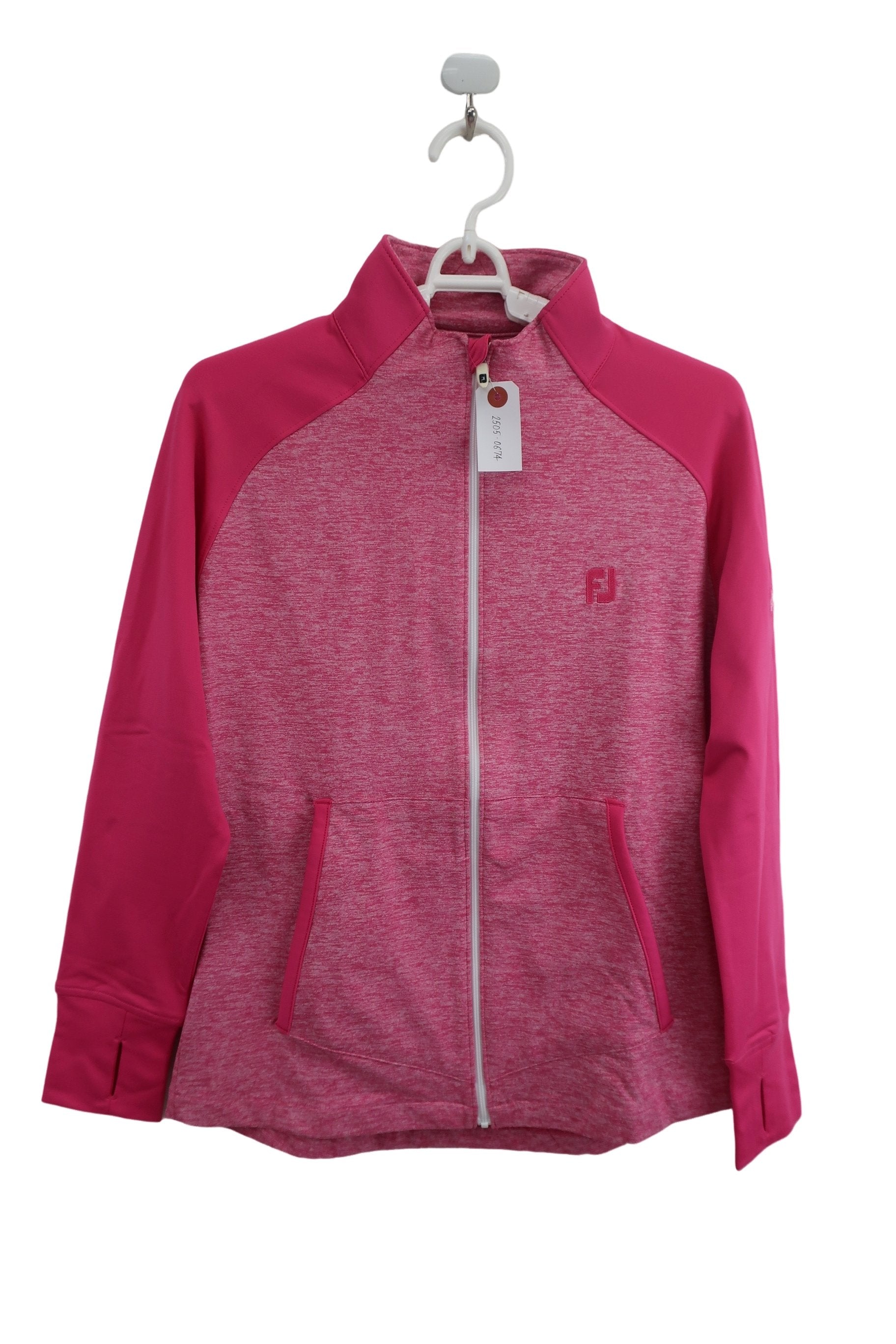 FOOTJOY(フットジョイ) フルジップトレーナー ピンク レディース M A-1