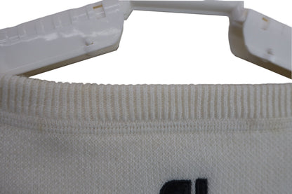 FOOTJOY(フットジョイ) ニットベスト 白水色アーガイル柄 レディース L A-7