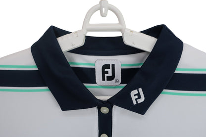 FOOTJOY(フットジョイ) ワンピース 白ネイビーボーダー レディース L A-2