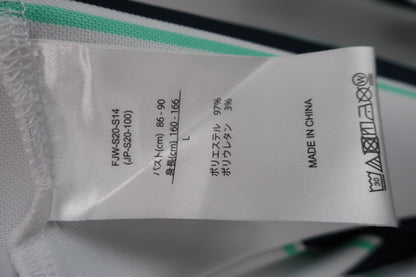 FOOTJOY(フットジョイ) ワンピース 白ネイビーボーダー レディース L A-6