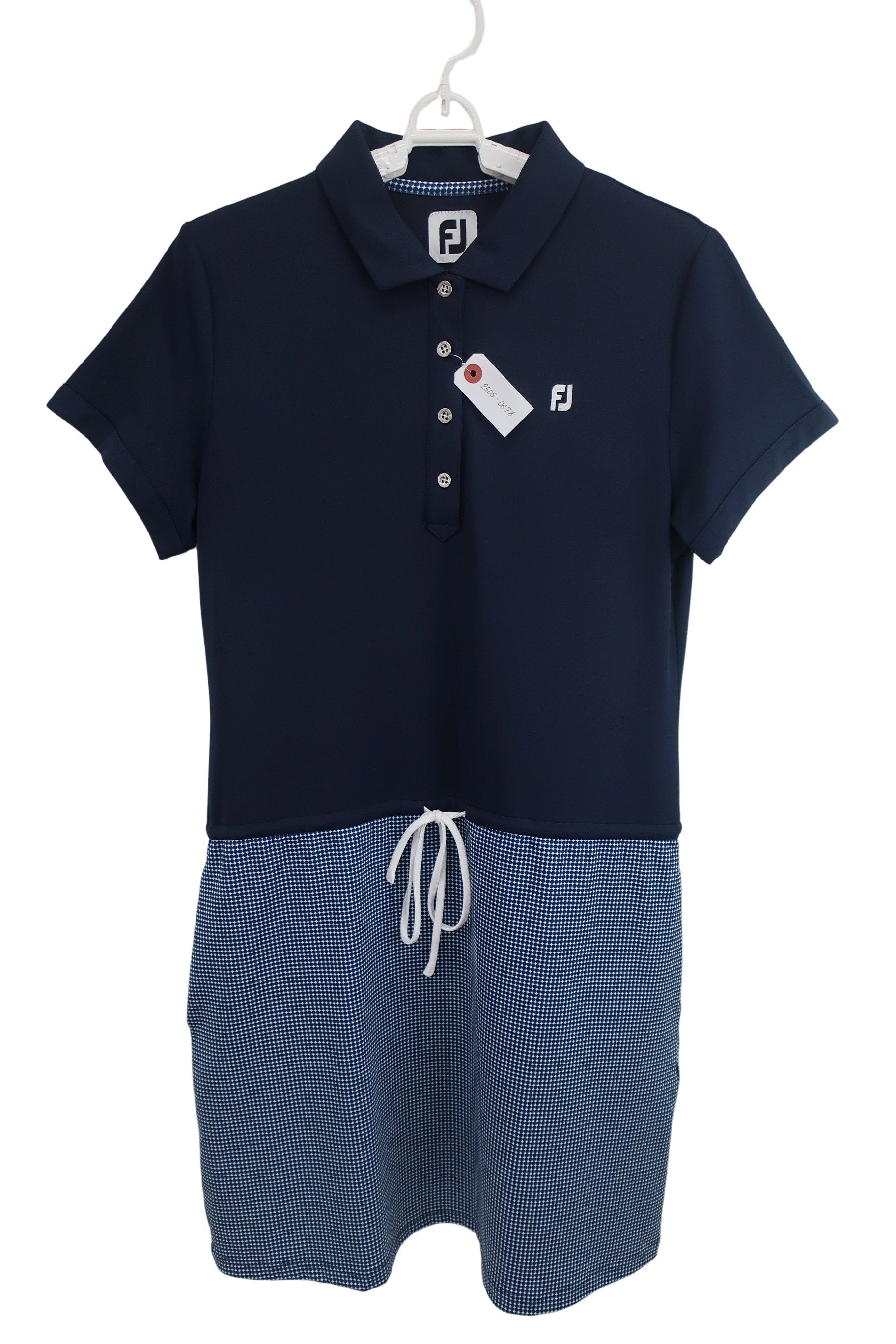 FOOTJOY(フットジョイ) ワンピース ネイビー水玉 レディース L A-1