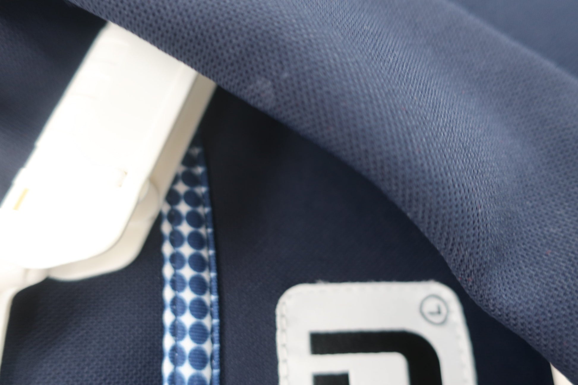 FOOTJOY(フットジョイ) ワンピース ネイビー水玉 レディース L A-4