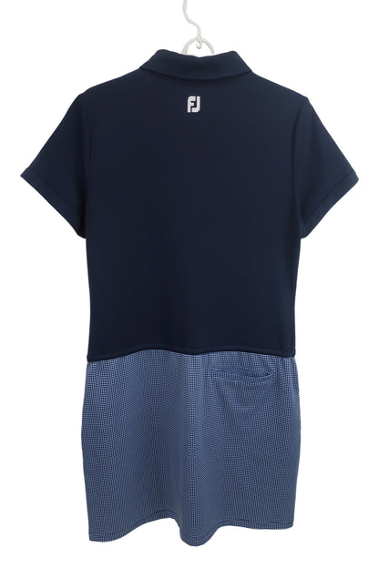 FOOTJOY(フットジョイ) ワンピース ネイビー水玉 レディース L A-5