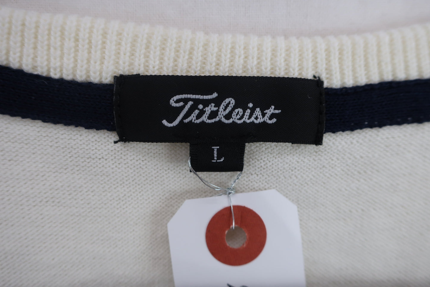 Titleist(タイトリスト) ニットベスト 白 レディース L A-2