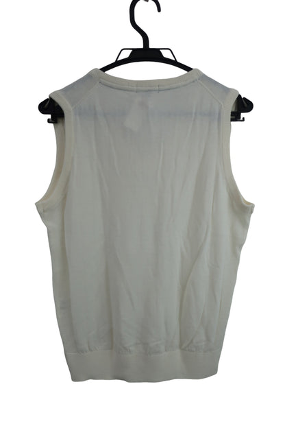 Titleist(タイトリスト) ニットベスト 白 レディース L A-4