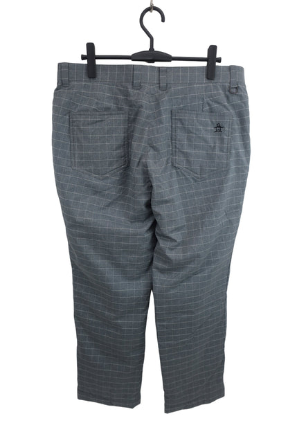 Munsingwear(マンシングウェア) 中綿パンツ グレーチェック メンズ 96 A-3