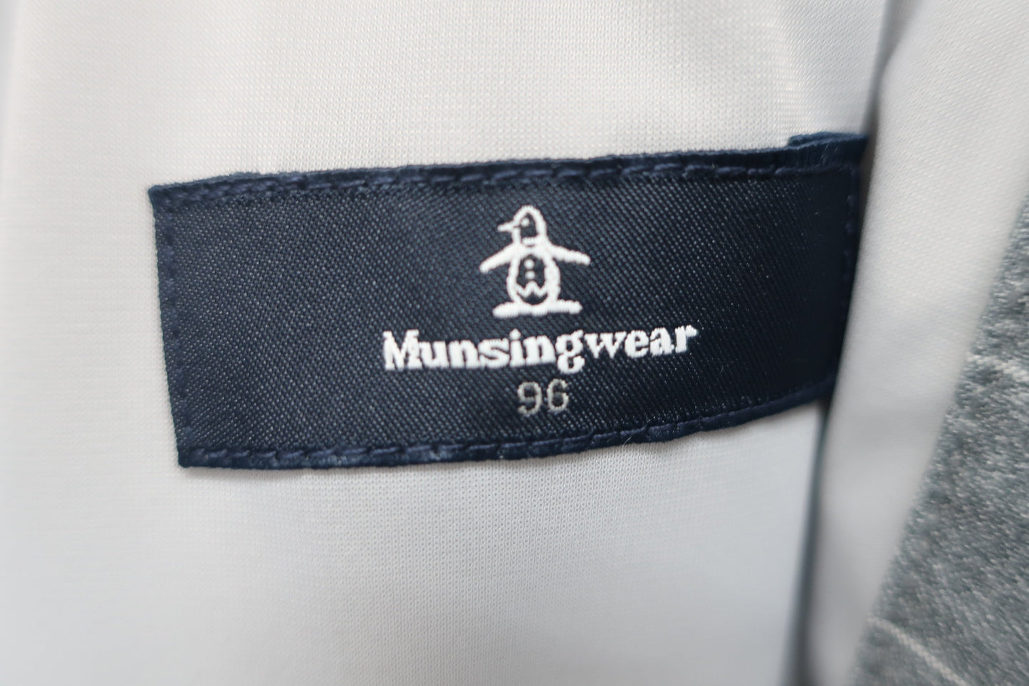 Munsingwear(マンシングウェア) 中綿パンツ グレーチェック メンズ 96 A-6