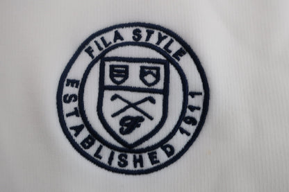 FILA GOLF(フィラゴルフ) 裏起毛モックネックシャツ 白 レディース L EN4JL515H A-2