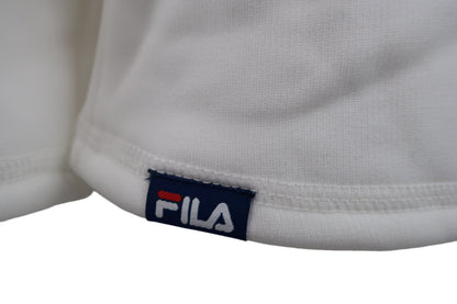 FILA GOLF(フィラゴルフ) 裏起毛モックネックシャツ 白 レディース L EN4JL515H A-3