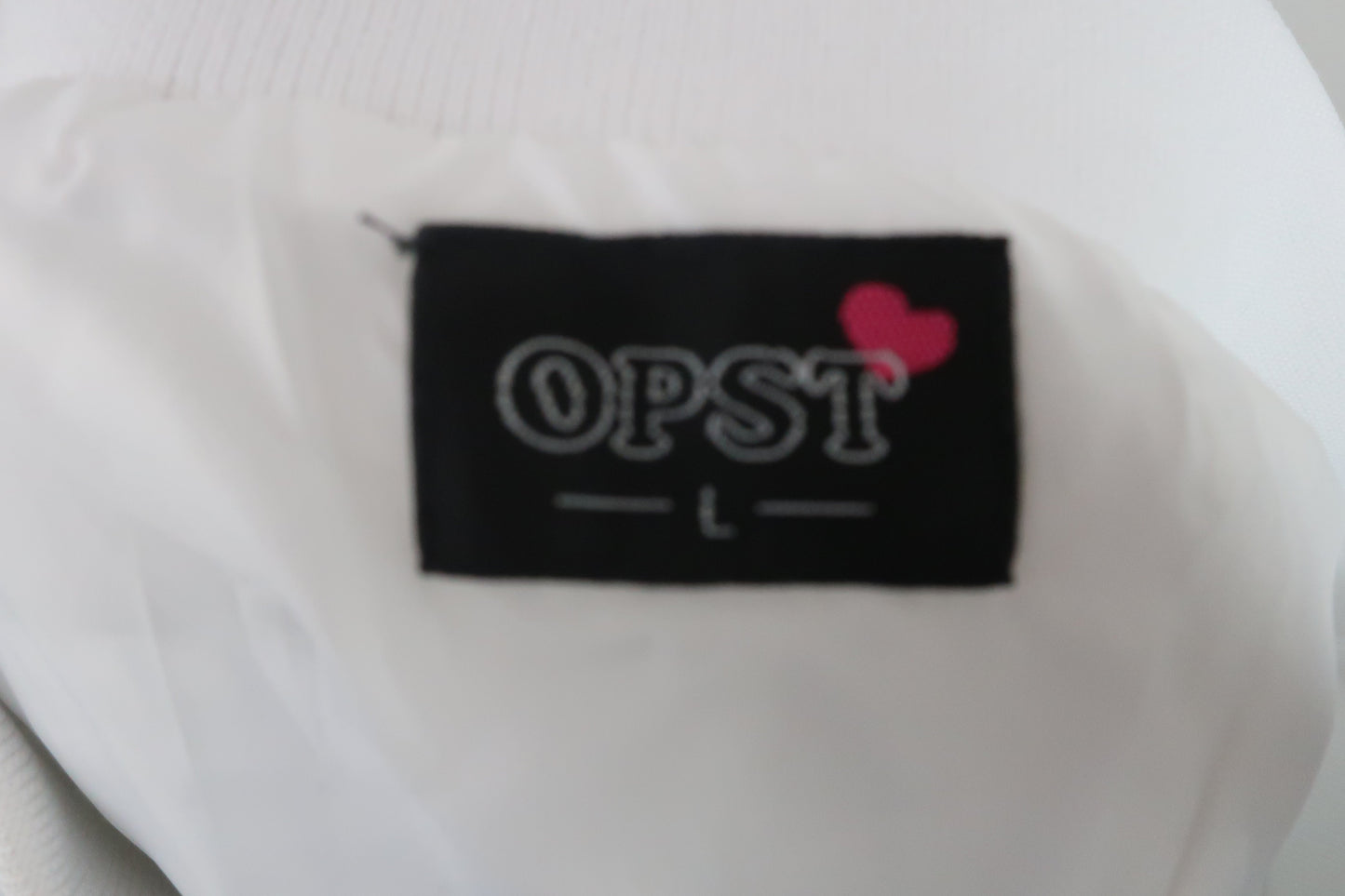 OPST(オプスト) ダウンスカート 白青ストライプ レディース L OP220408H01 A-6
