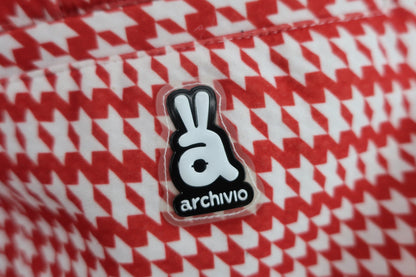 archivio(アルチビオ) スカート 赤白千鳥格子 レディース 38 A116809 N-6