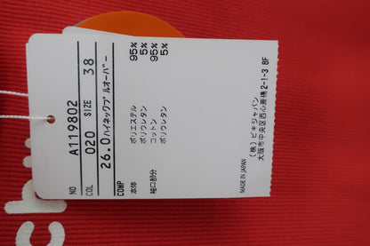 archivio(アルチビオ) モックネックシャツ 茜色 レディース 38 A119802 N-6