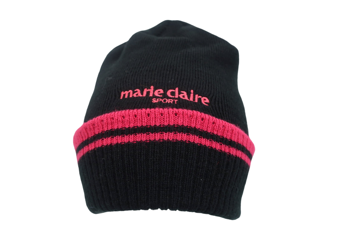 marie claire sport(マリ・クレール・スポーツ) ニット帽 黒 レディース PA738980 A-2