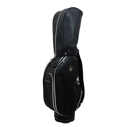 MASERATI(マセラティ) キャディバッグ 黒 9.5型 5分割 47インチ対応 4.8kg S