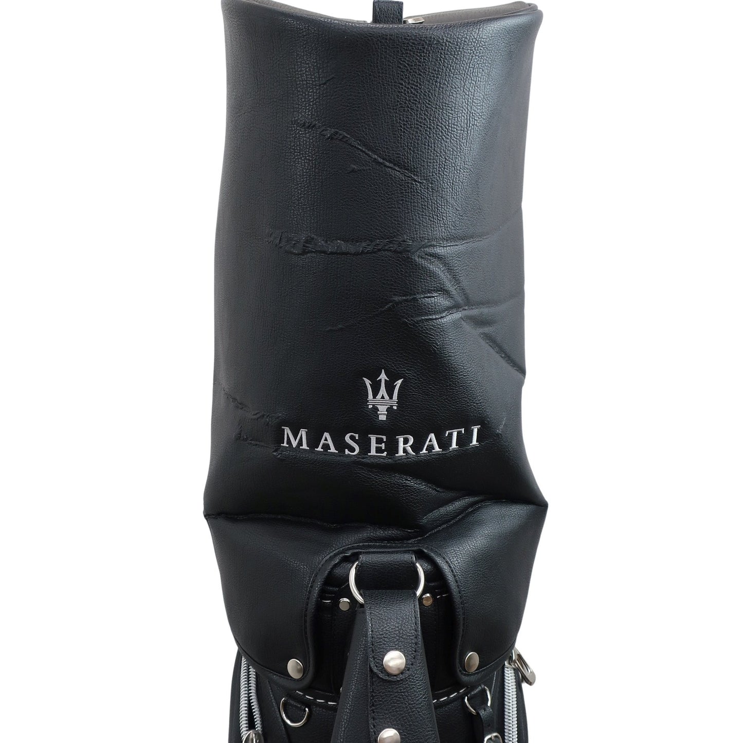 MASERATI(マセラティ) キャディバッグ 黒 9.5型 5分割 47インチ対応 4.8kg S