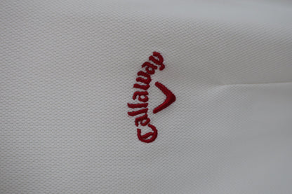Callaway(キャロウェイ) 長袖ポロシャツ 白 レディース L 241-956820 A-2