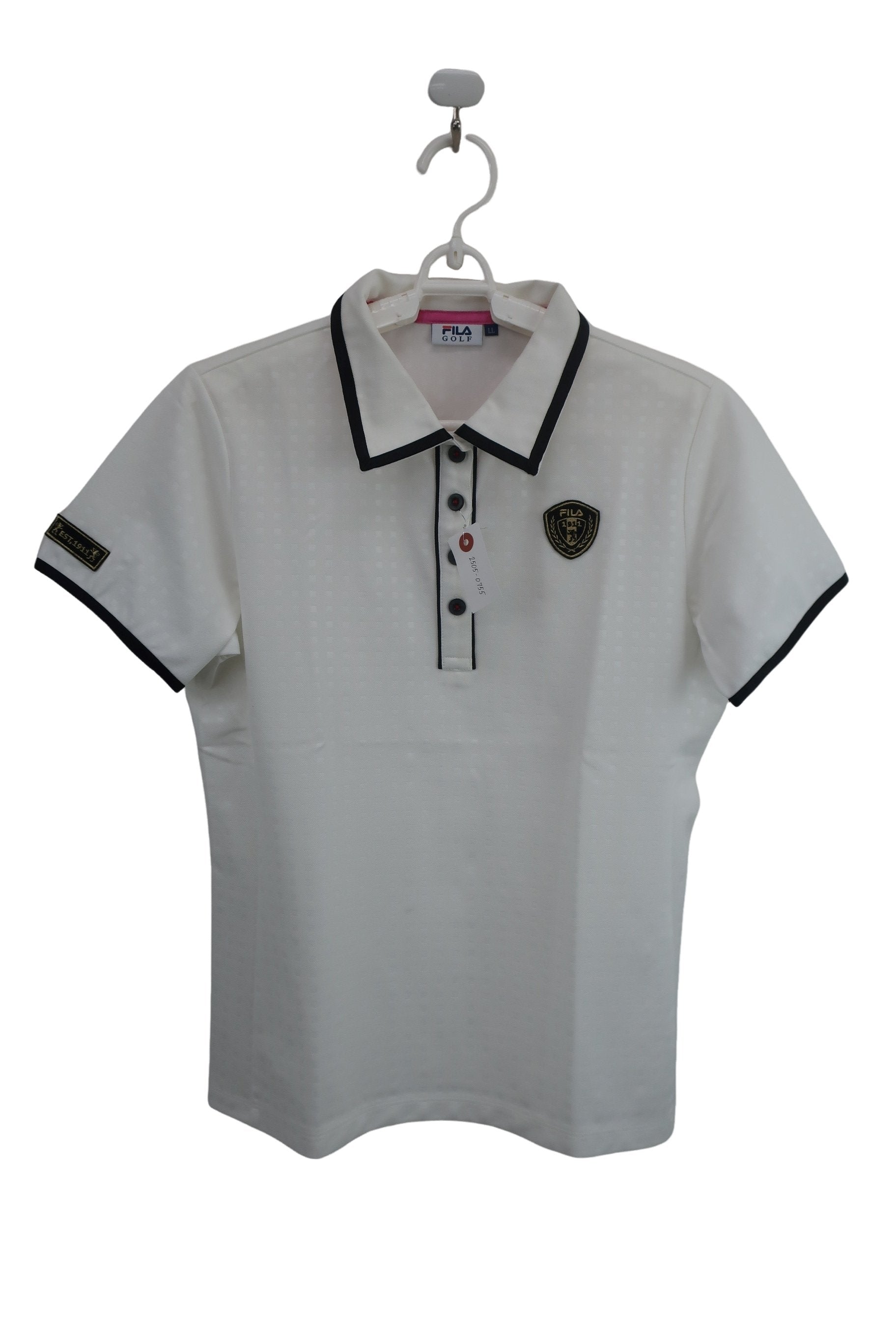 FILA GOLF(フィラゴルフ) ポロシャツ 白 レディース LL A-1