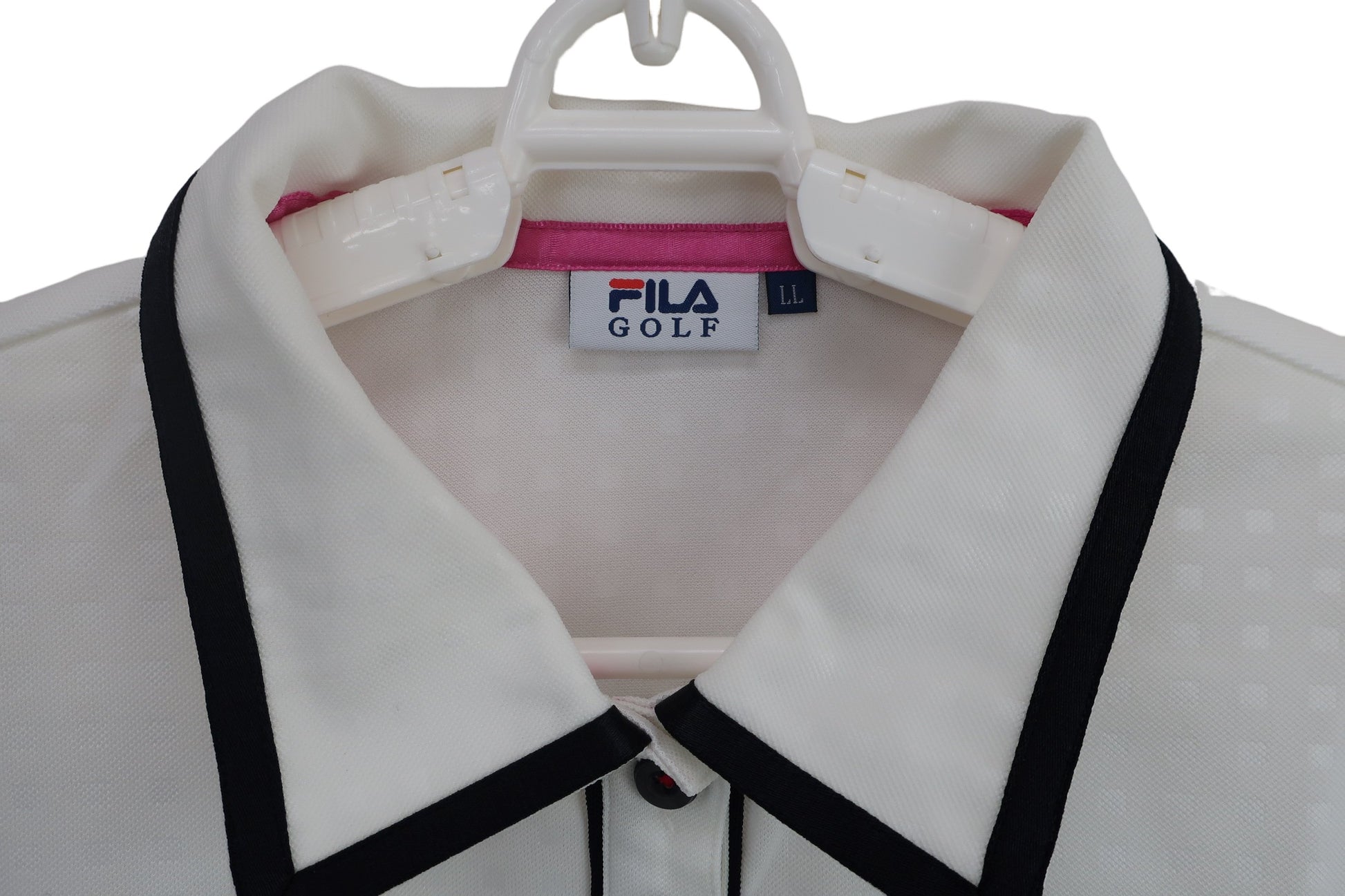 FILA GOLF(フィラゴルフ) ポロシャツ 白 レディース LL A-3