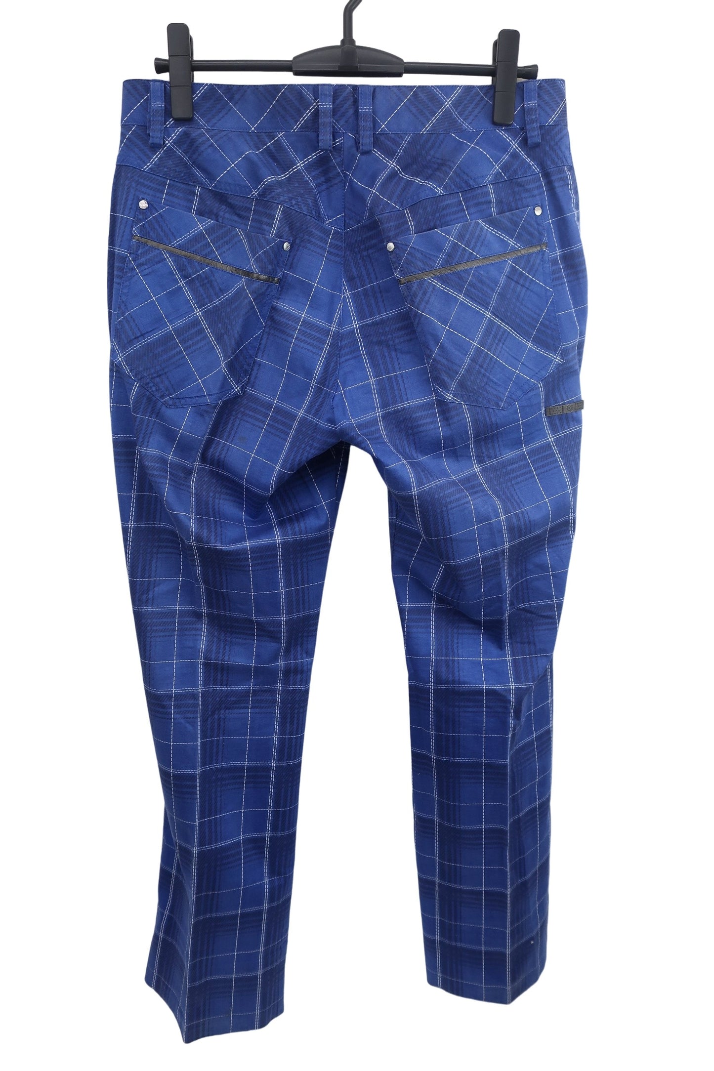 PUMA GOLF(プーマゴルフ) パンツ 青チェック メンズ 82 901514 B-6