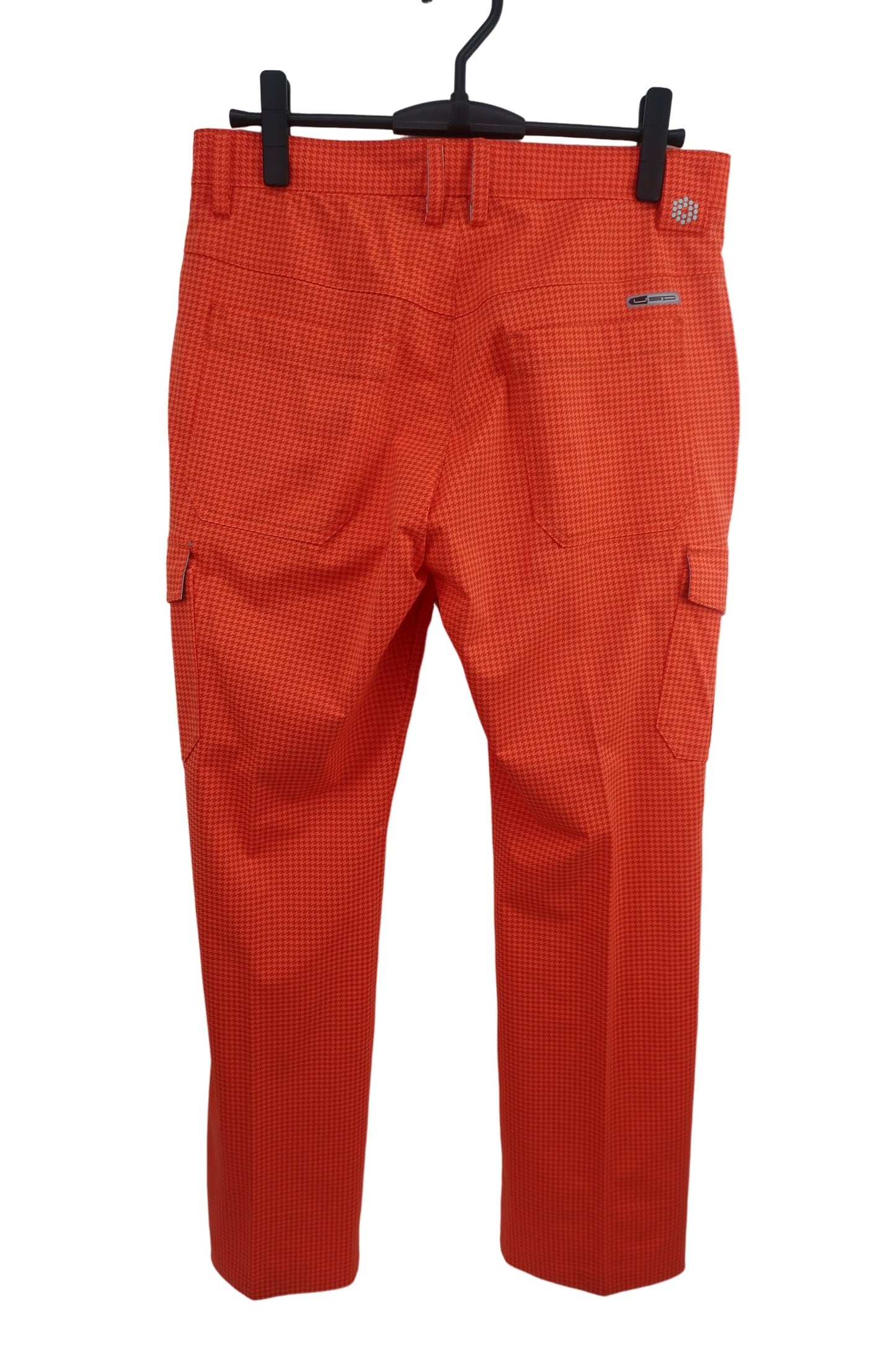 PUMA GOLF(プーマゴルフ) パンツ オレンジ赤千鳥格子 メンズ 82 901255 B-4
