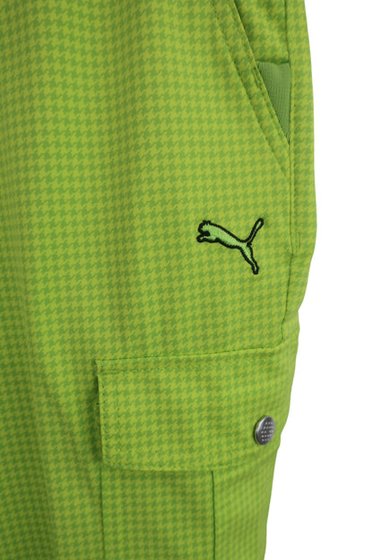 PUMA GOLF(プーマゴルフ) パンツ 黄緑千鳥格子 メンズ 82 901255 B-2