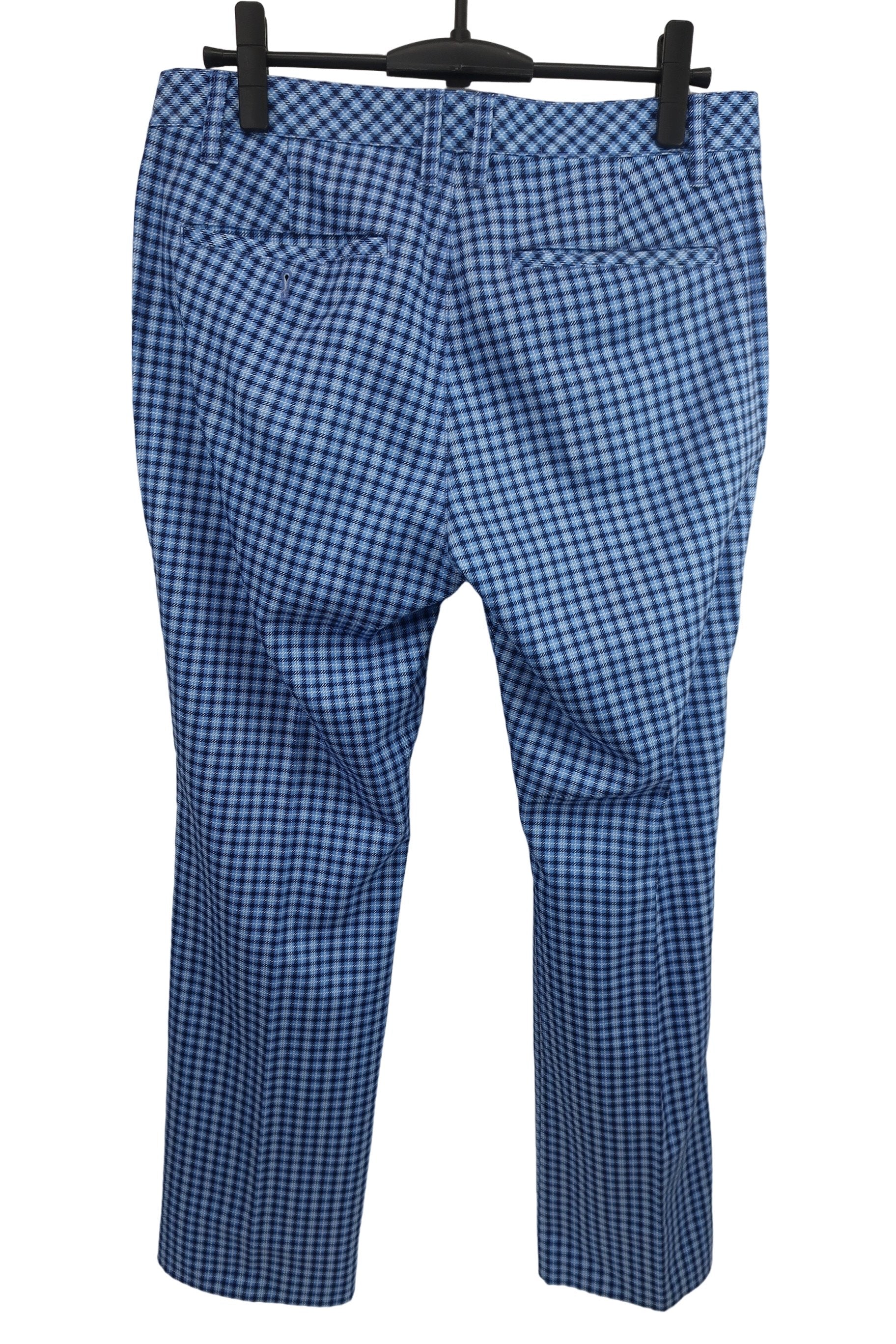 PUMA GOLF(プーマゴルフ) パンツ 青ネイビーチェック メンズ 82 923054 A-4