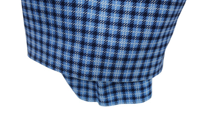 PUMA GOLF(プーマゴルフ) パンツ 青ネイビーチェック メンズ 82 923054 A-5