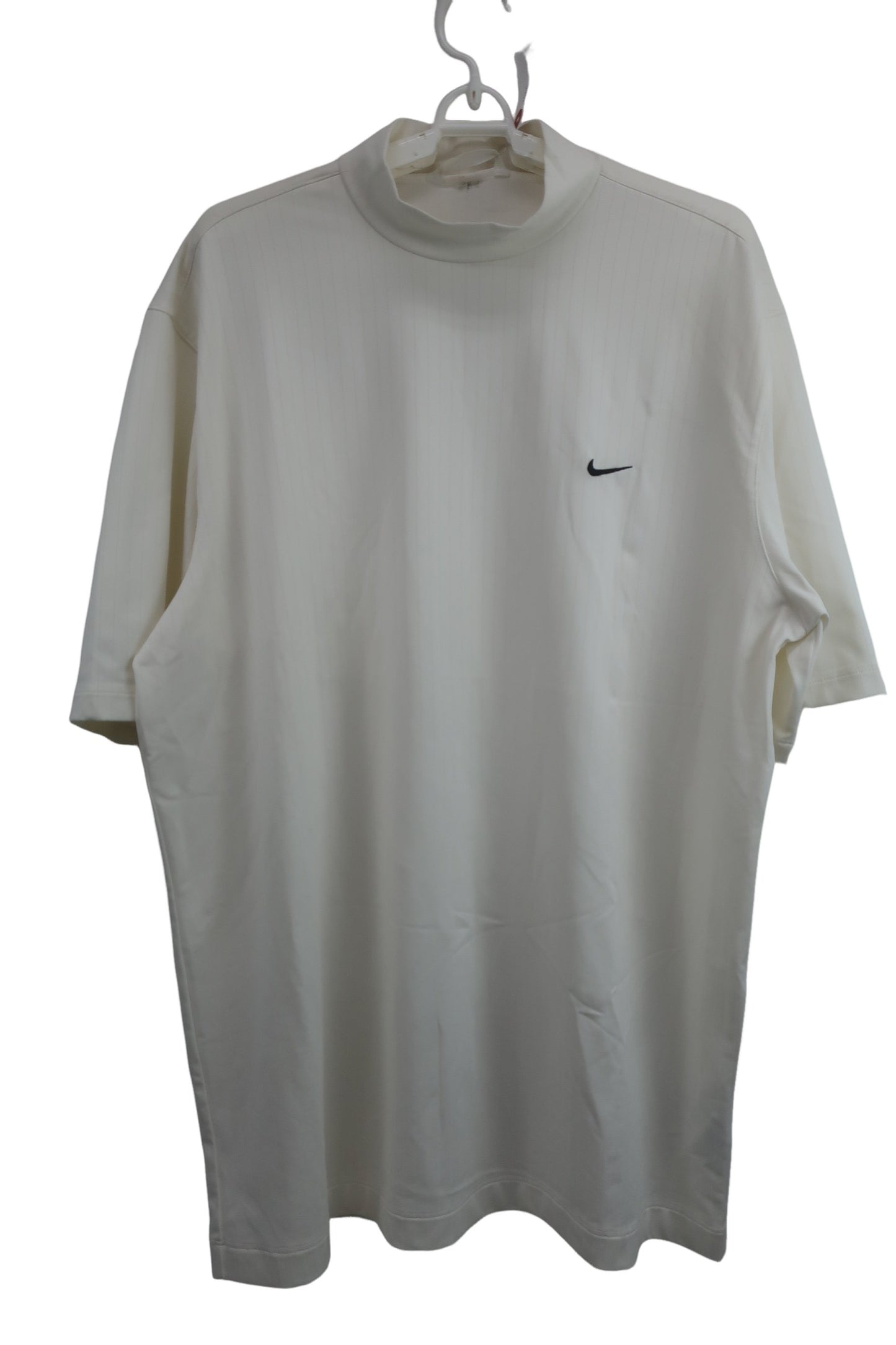 NIKE GOLF(ナイキゴルフ) 半袖モックネックシャツ 白 メンズ XL B-1