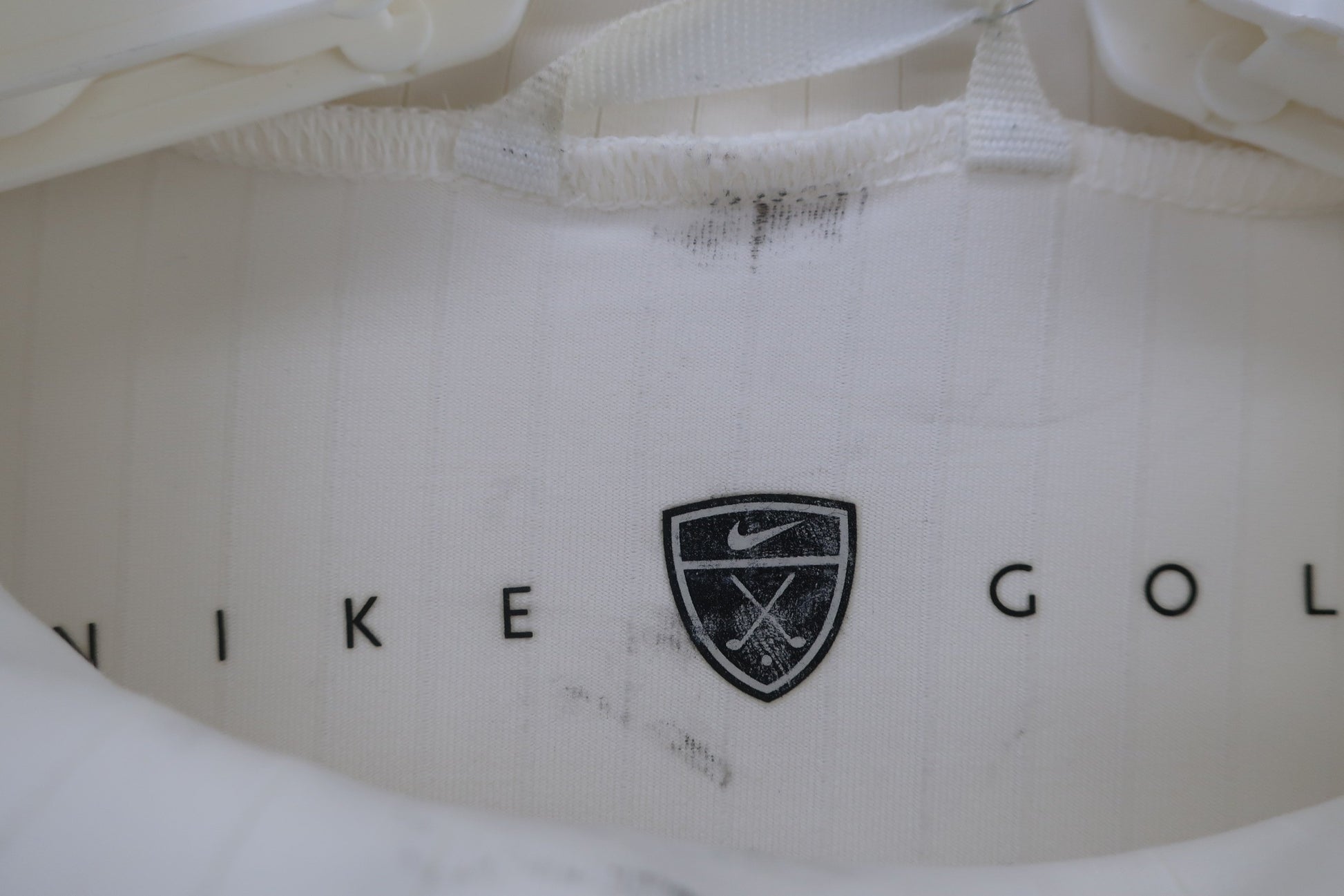 NIKE GOLF(ナイキゴルフ) 半袖モックネックシャツ 白 メンズ XL B-3