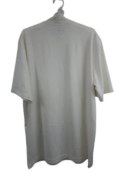 NIKE GOLF(ナイキゴルフ) 半袖モックネックシャツ 白 メンズ XL B-6