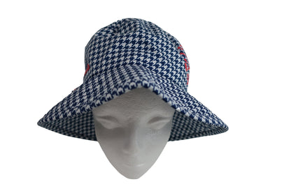 FILA GOLF(フィラゴルフ) ハット ネイビー白千鳥柄 レディース フリーサイズ A-1