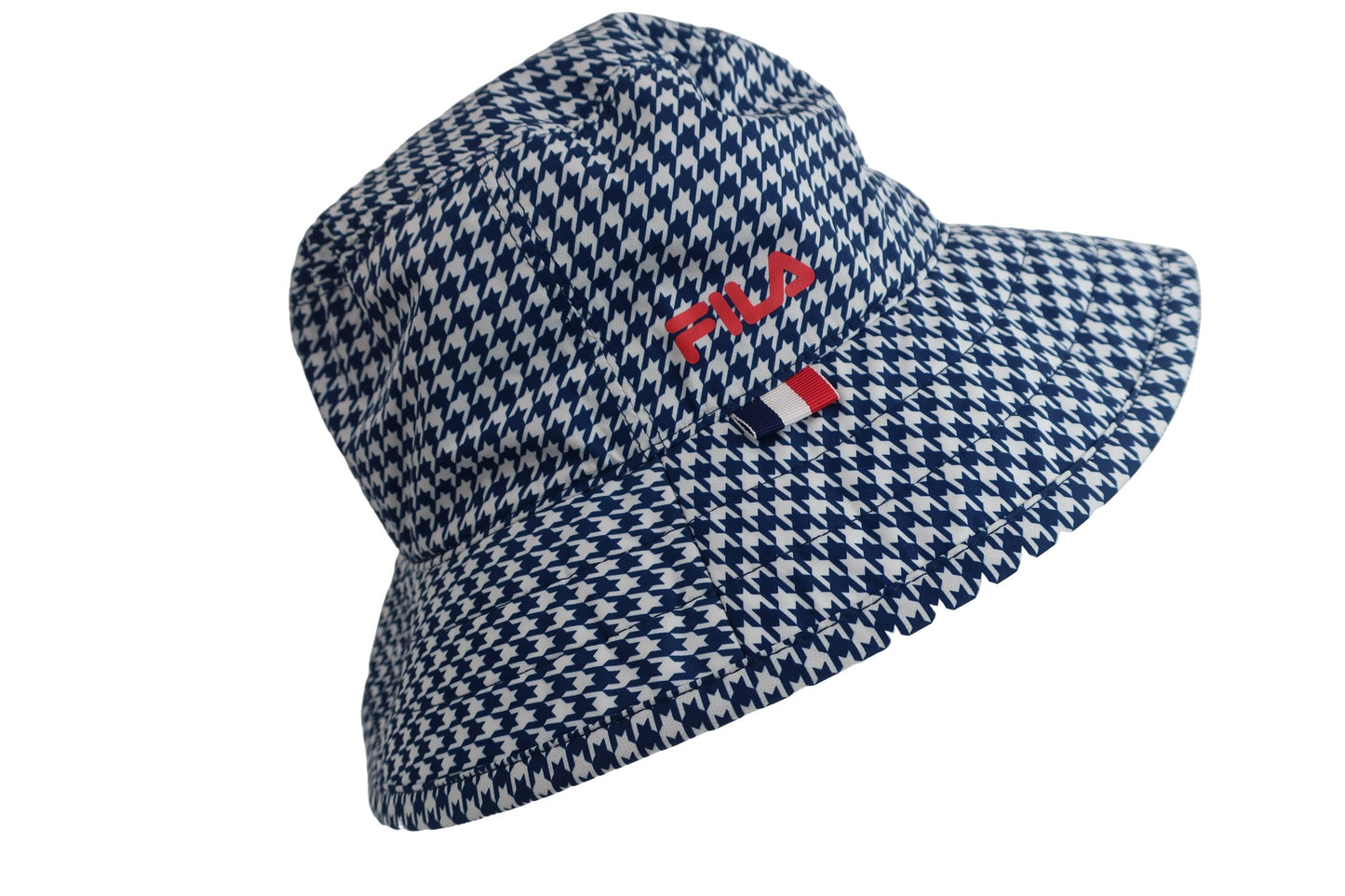 FILA GOLF(フィラゴルフ) ハット ネイビー白千鳥柄 レディース フリーサイズ A-4