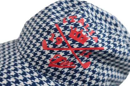 FILA GOLF(フィラゴルフ) ハット ネイビー白千鳥柄 レディース フリーサイズ A-6