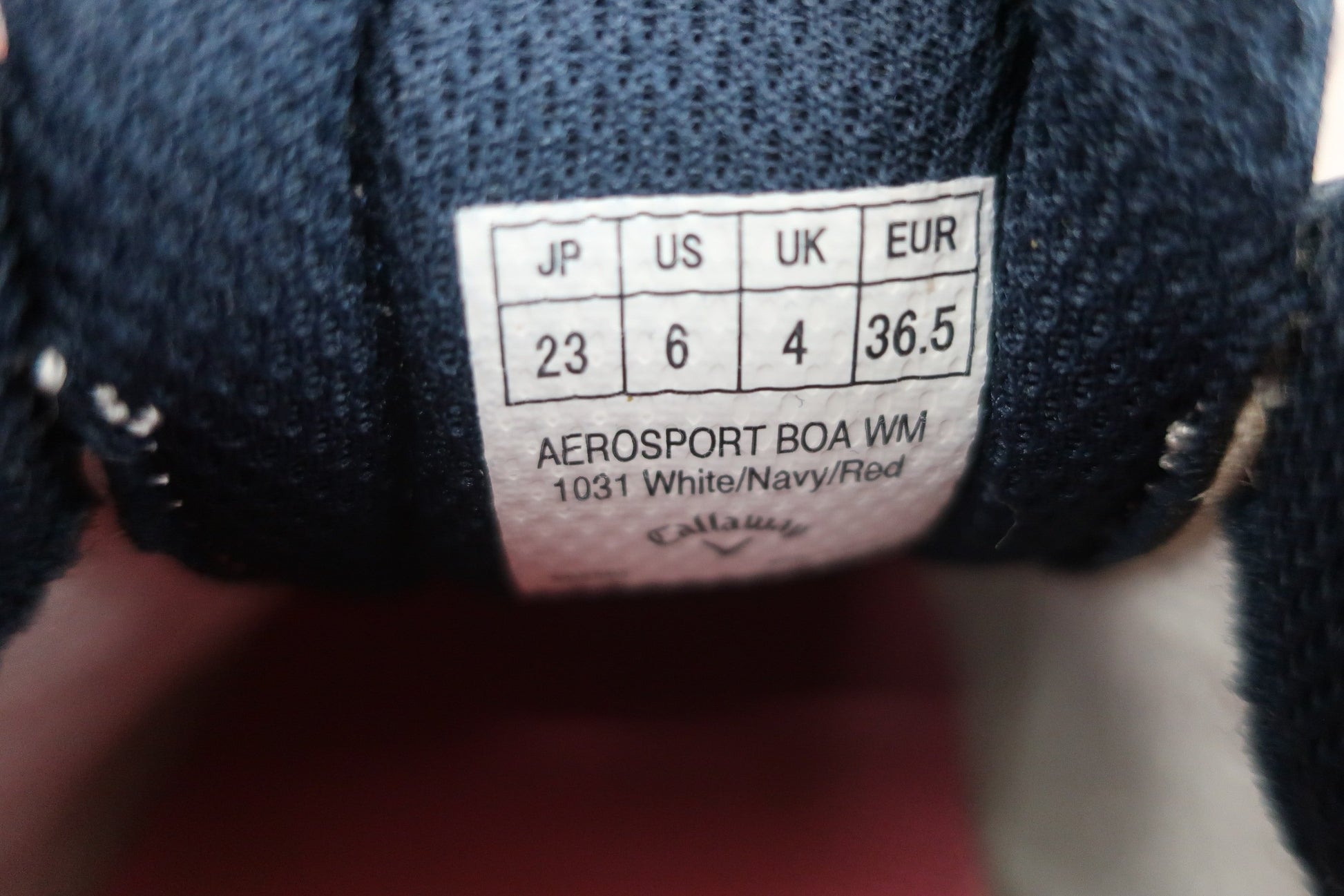 Callaway(キャロウェイ) ダイヤル式スパイクレスゴルフシューズ 白 レディース 23.0cm C-8