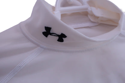 UNDER ARMOUR(アンダーアーマー) 長袖モックネックシャツ 白 レディース M B-2