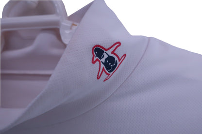 Munsingwear(マンシングウェア) 長袖モックネックシャツ 白 レディース L B-2