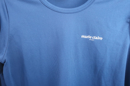 marie claire sport(マリ・クレール・スポーツ) インナーシャツ ネイビー レディース M B-3