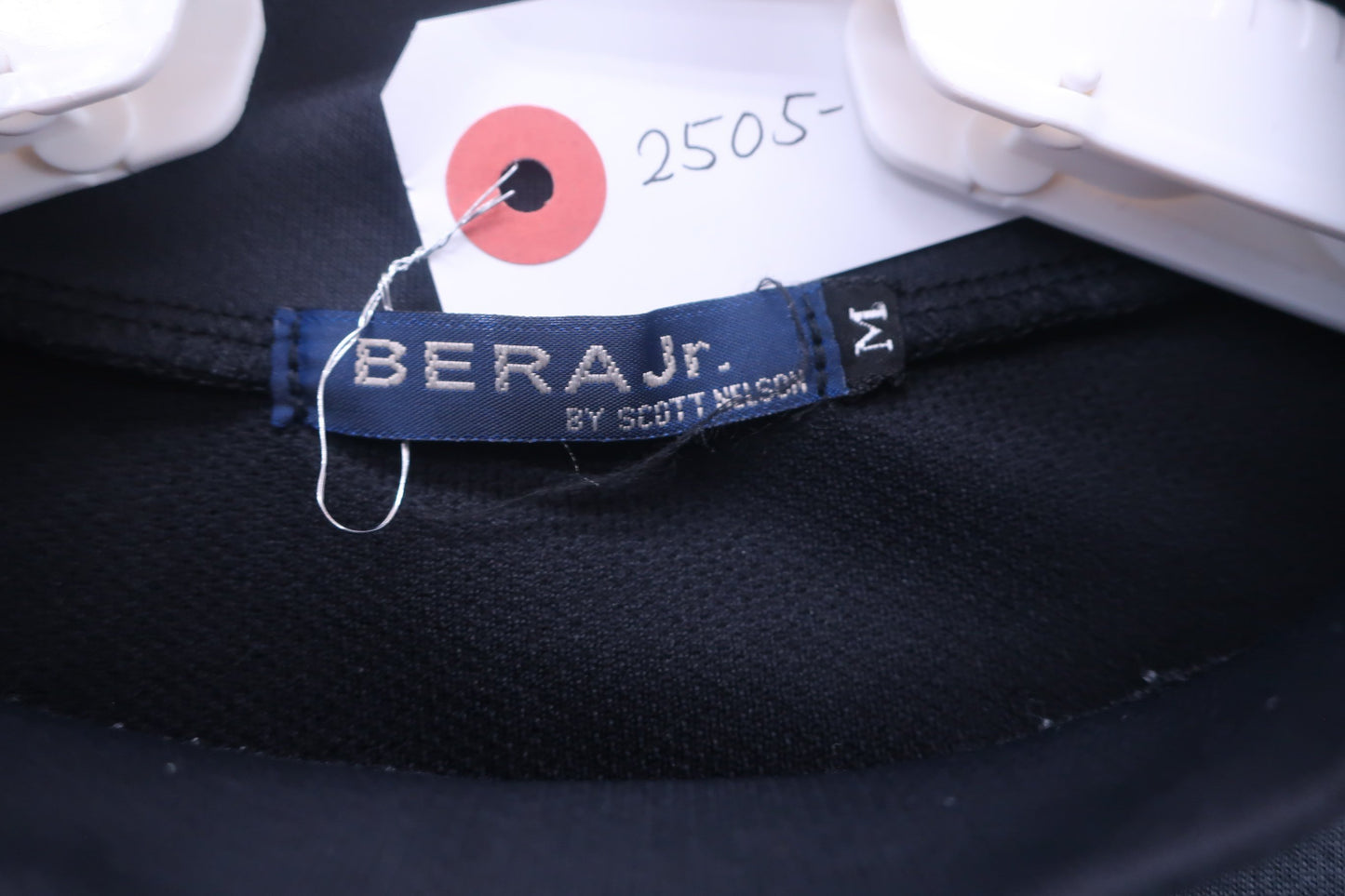 BERA Jr. GOLF(ベラジュニアゴルフ) 長袖モックネックシャツ 黒 レディース M B-3