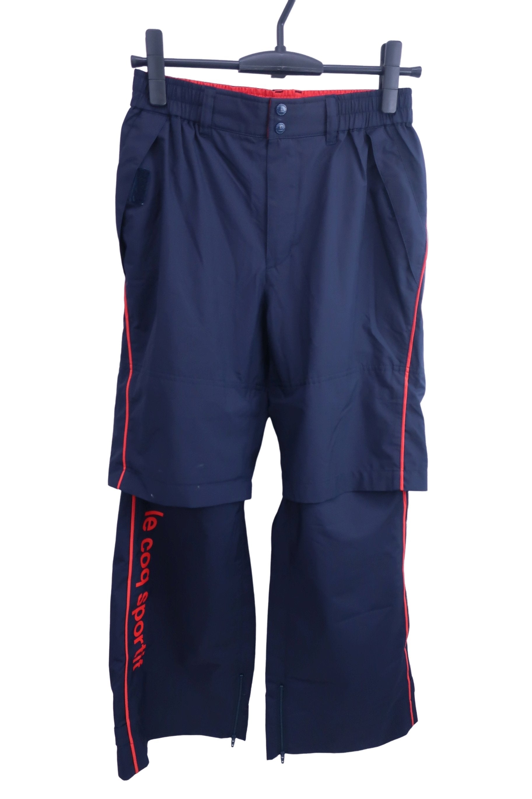 le coq sportif(ルコックスポルティフ) ウィンドブレーカー上下セット 白ネイビー レディース M C-5