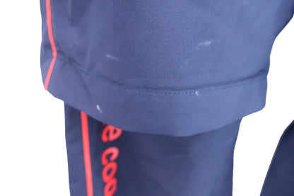 le coq sportif(ルコックスポルティフ) ウィンドブレーカー上下セット 白ネイビー レディース M C-6