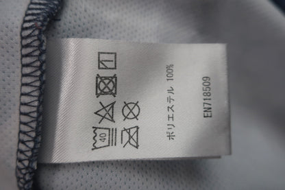 marie claire sport(マリ・クレール・スポーツ) ハーフジップ長袖シャツ 紫マーブル柄 レディース L A-6