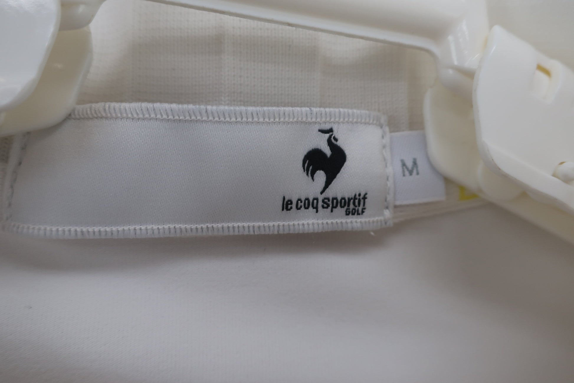 le coq sportif(ルコックスポルティフ) 長袖ポロシャツ 黄白 レディース M A-3